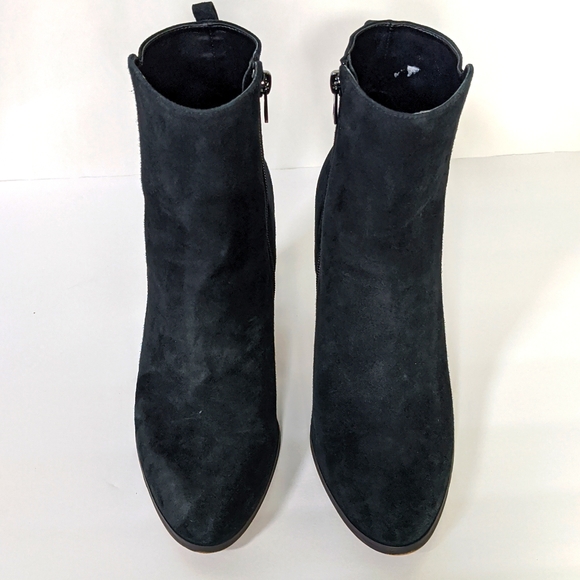 Coach Jemma black suede high heel boots - Picture 10 of 16